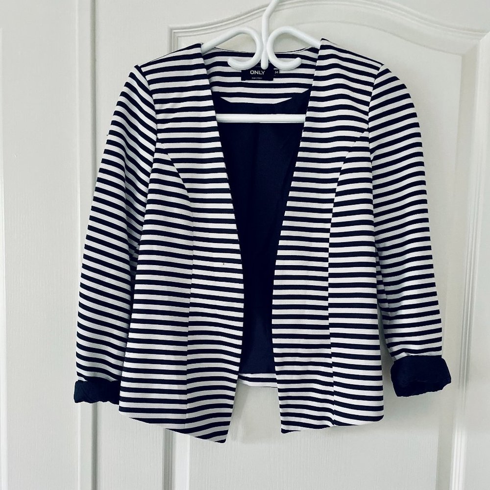 Striped Blazer ("Only" from The Bay)